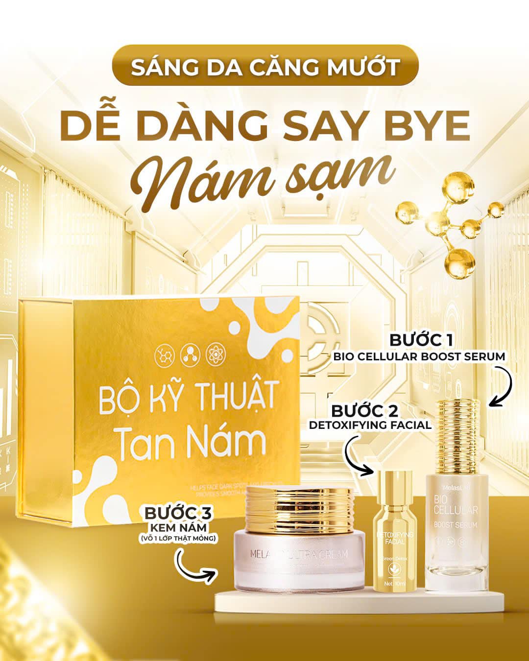 Bộ kỹ thuật tan nám Melaslab