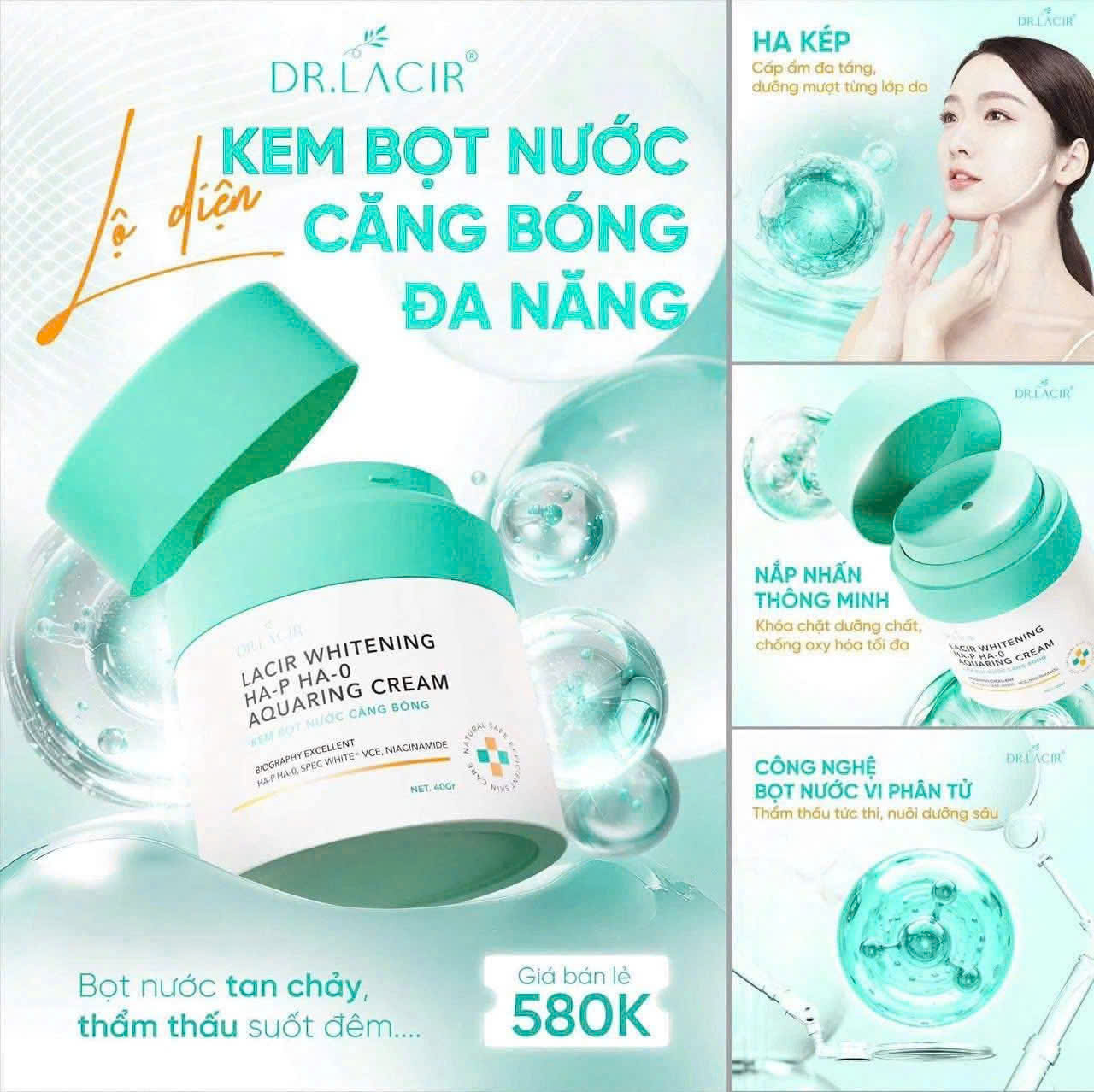 Kem dưỡng đêm Dr Lacir