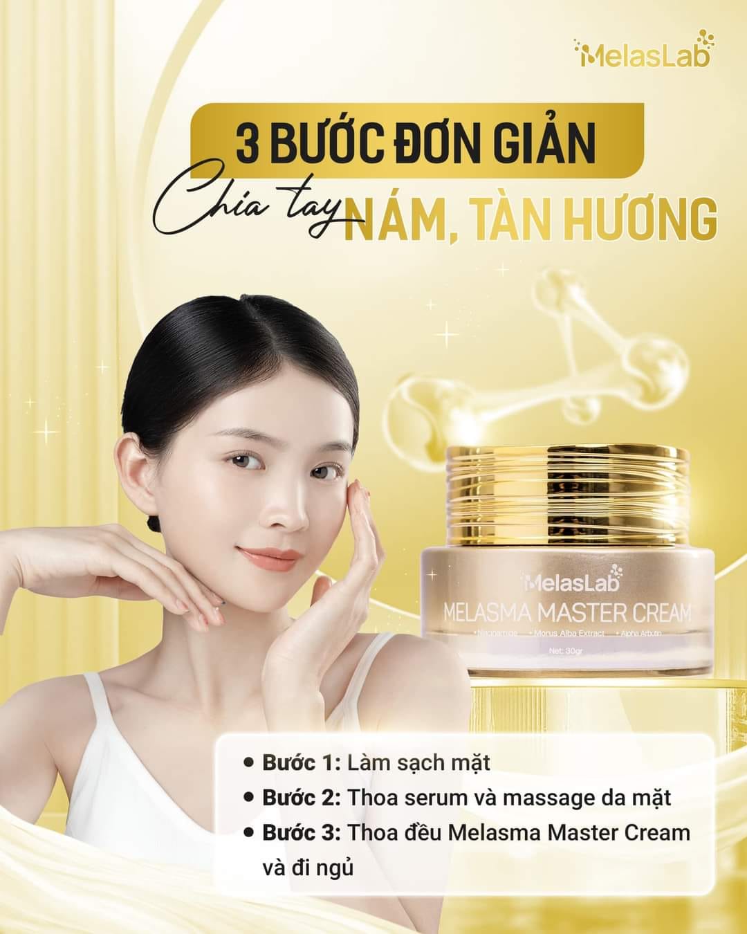 Kem dưỡng nám da ban đêm VIP 1 Melaslab