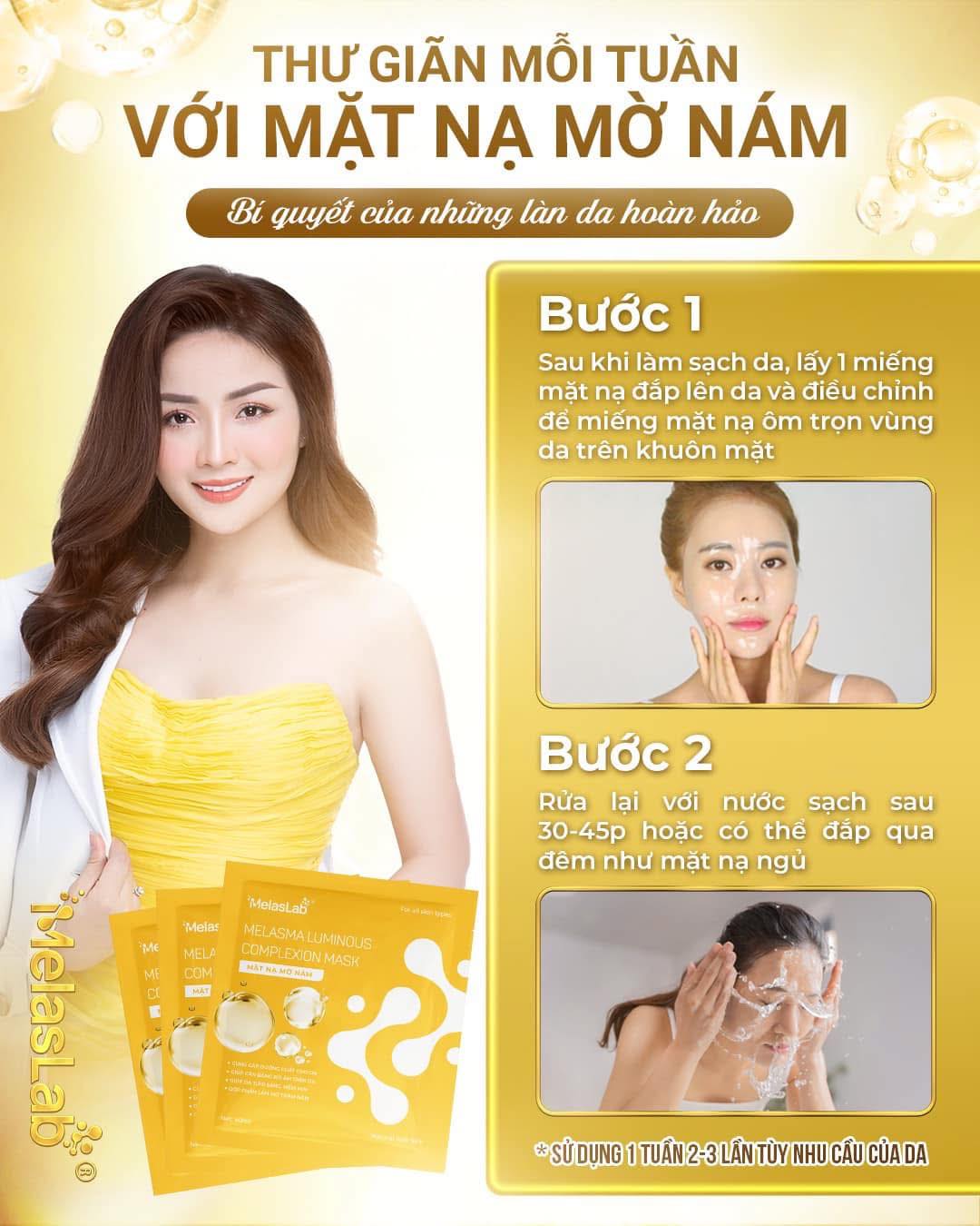 Mặt nạ mờ nám Melaslab