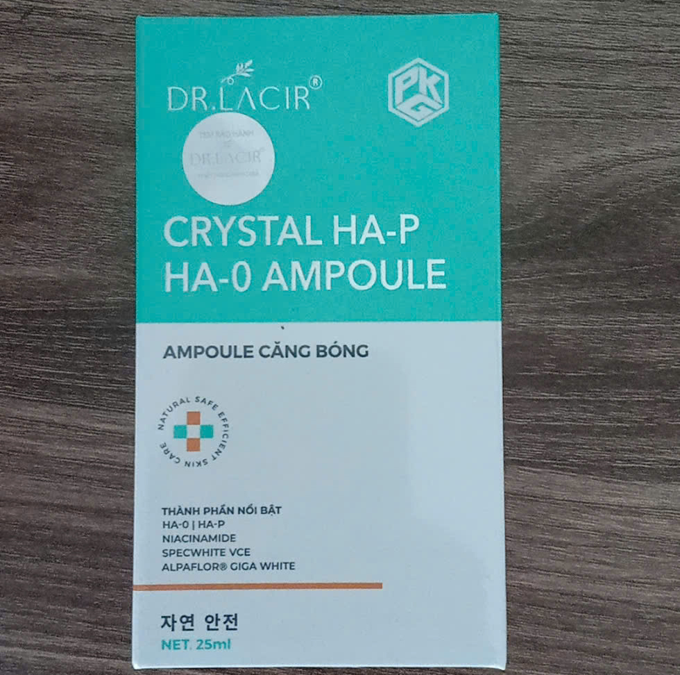 Serum tinh thể vàng Dr Lacir