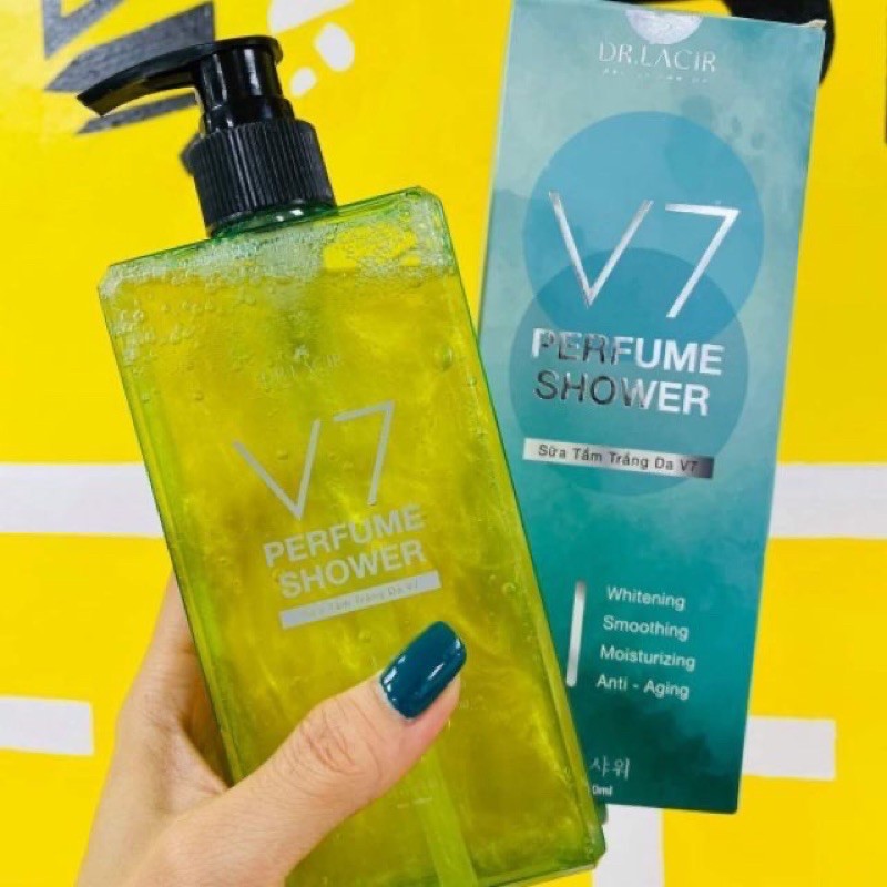 Sữa tắm trắng da V7 Perfume Shower Dr Lacir