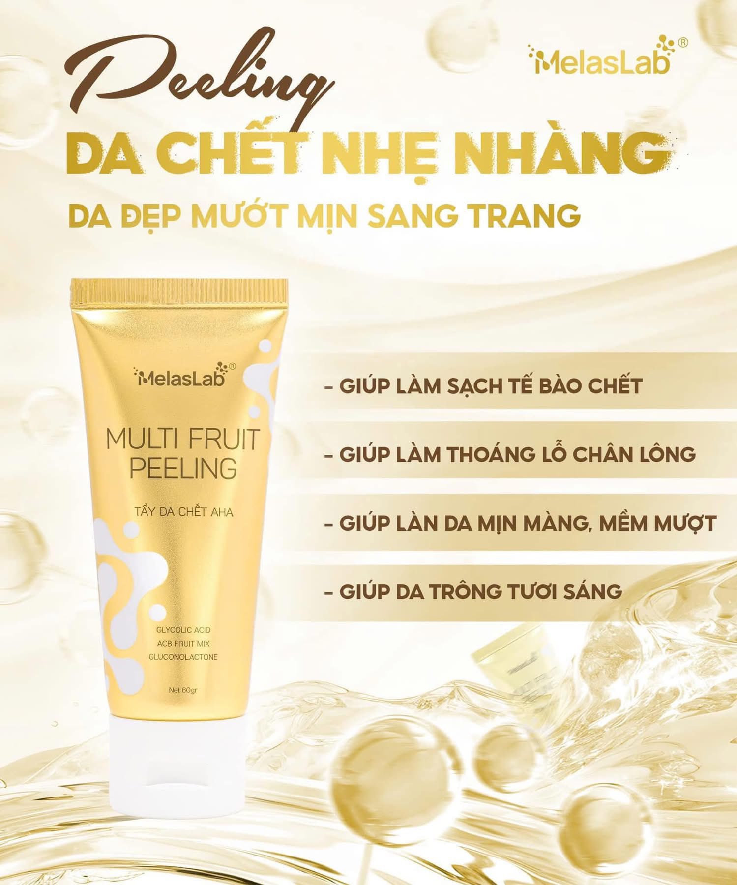 Tẩy da chết Melaslab