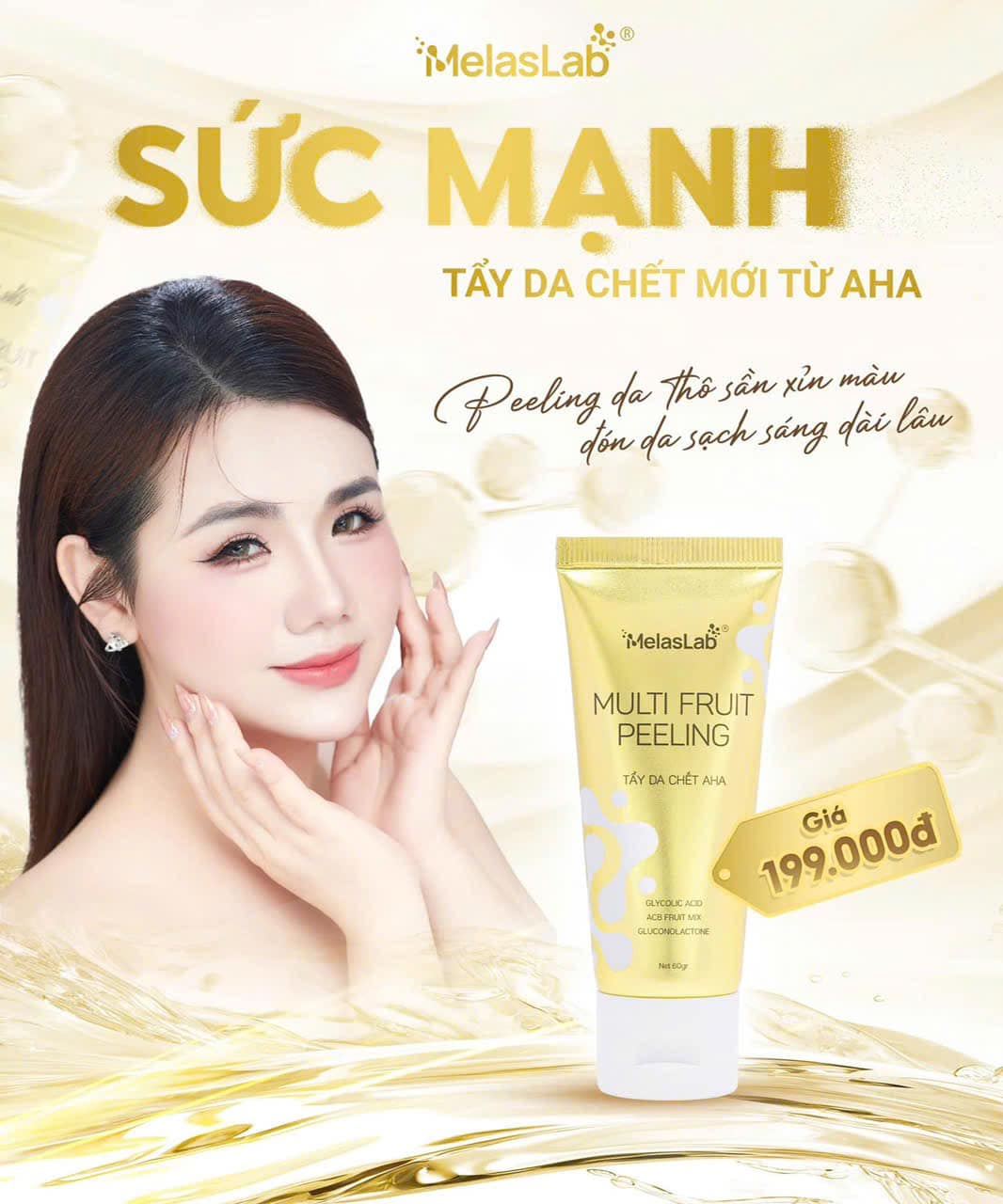 Tẩy da chết Melaslab